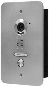 Alpha Communications VR237FS | 1-Button Flush Video Station - Silver