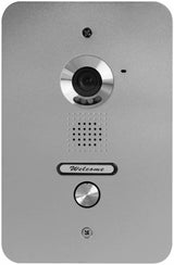 Alpha Communications VR237FS | 1-Button Flush Video Station - Silver
