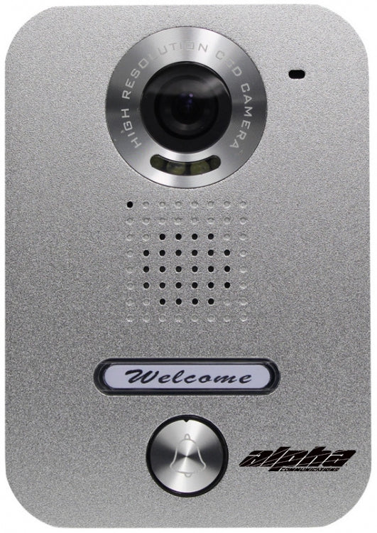 Alpha Communications VR237S | 1-Button Video Door Station - Silver