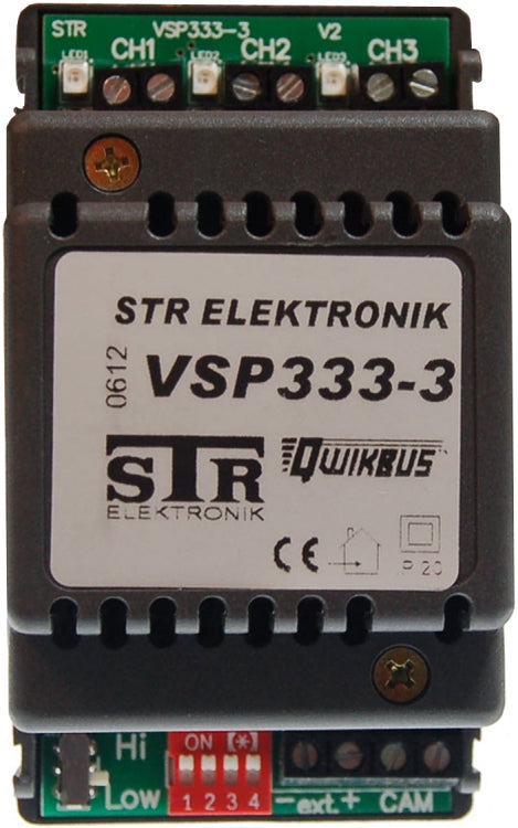 Alpha Communications VSP333-3 | QwikBUS 2-Wire 3 Video RIS Con