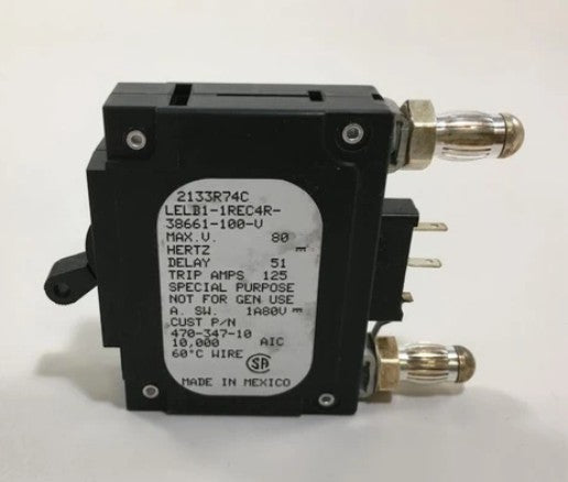 Alpha Technologies 470-347-10 | Battery Breaker, 1-Pole, 80 VDC, 100 A