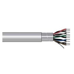 Alpha Wire 2211C SL001 | Communication-Control-Industrial-Cable, Communication-Control, 1 Pair, 22 AWG, Foil, 150 V, PVC Jacket, PVC Insulation, 0.168 Jacket Diameter, 0.032 Jacket Thickness, 7/30 Stranding