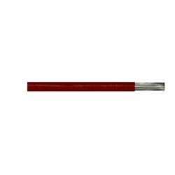 Alpha Wire 3053 RD001 | Hook-Up-Wire, Premium, 20 AWG, 300 V, 10/30 Stranding, PVC Insulation