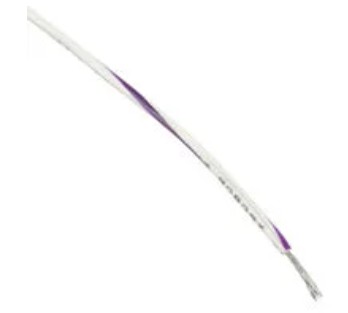 Alpha Wire 3055 WV001 | 18 AWG Stranded Hookup Wire White/Violet 1000 ft.