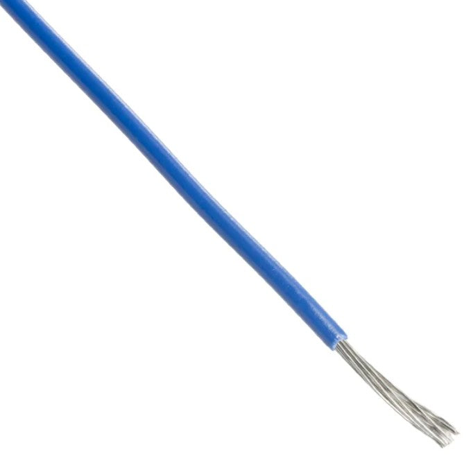 Alpha Wire 421626 BL001 | 16 AWG AWM 1061 Hook-Up Wire, 80°C, 300V, VW-1/FT1, CSA/CE, RoHS, Blue