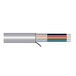 Alpha Wire 5021C SL001 | Xtra-Guard-Performance-Cable, Xtra-Guard-1, 1 Pair, 22 AWG, Unshielded, 300 V, PVC Jacket, SR-PVC Insulation, 0.168 Jacket Diameter, 0.032 Jacket Thickness, 7/30 Stranding