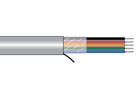 Alpha Wire 5056C SL005 | Xtra-Guard 1 - High performance in a Tough PVC Cable 100FT