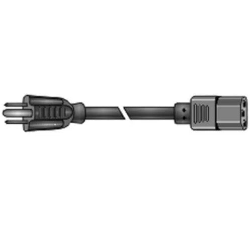 Alpha Wire 548F BK078 | Manhattan-Electrical-Cables, Cords-Cordsets, 3 Conductor, 18 AWG