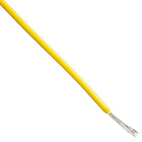 Alpha Wire 5854 YL001 | 24 AWG Stranded Hookup Wire Yellow 1000 ft.