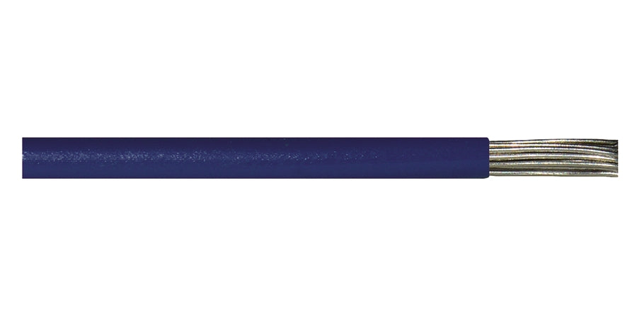 Alpha Wire 6714 BL001 | EcoWire, 20 AWG, (10/30) Stranding, 1000 Feet, Blue
