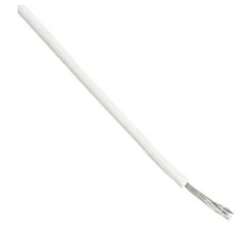 Alpha Wire 6715 WH190 | 18 AWG Stranded Hookup Wire White