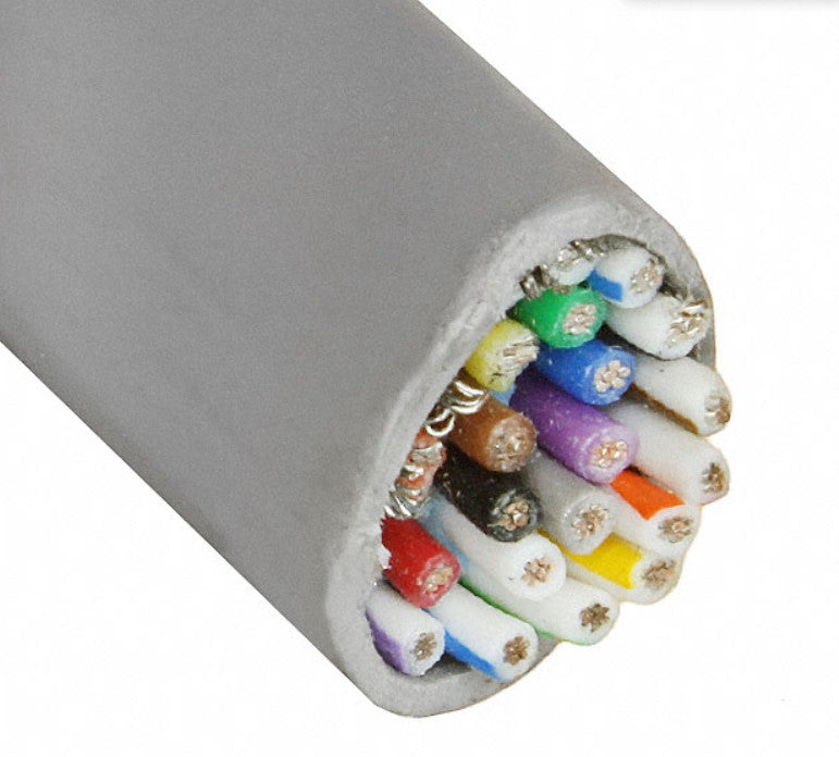 Alpha Wire 77238 SL001 | Cable 25 Conductor 14 AWG Shielded