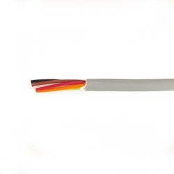 Alpha Wire 78012 SL001 | ECOCABLE Mini, 26AWG, 2 Conductor, (19/38) Stranding, Unshielded, MPPE, 1000 FT, Slate