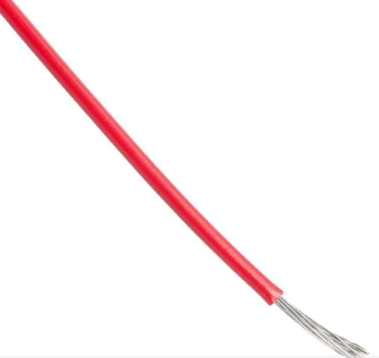 Alpha Wire 782607 RD005 | 26 AWG Hook-Up Wire 7/34 Red 600V 100.0' (30.5m)