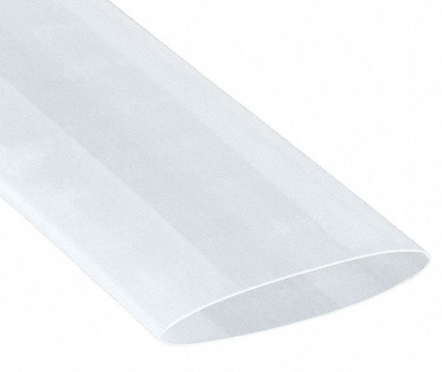Alpha Wire F22111/2 CL015 | 1 1/2" Irradiated Polyolefin Heat Shrink 2:1AMS-DTL-23053/5 Ul CSA ROHS-55C to +125C Clear