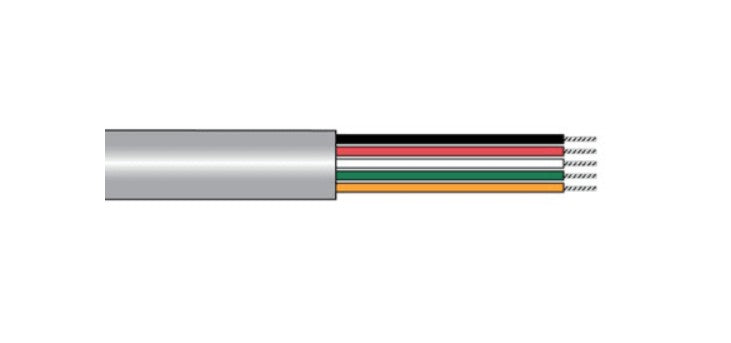 Alpha Wire M13409 SL005 | 9 Conductor Multi-Conductor Cable Slate 20 AWG 100.0' (30.5M)