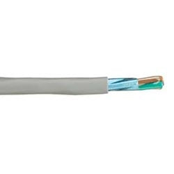 Alpha Wire M5392 SL001 | Manhattan-Electrical-Cables, Computer-Cable, 2 Conductor, 18 AWG, Foil Braid, 300 V, PVC Jacket, PVC Insulation, 0.251 Jacket Diameter, 0.032 Jacket Thickness, 16/30 Stranding