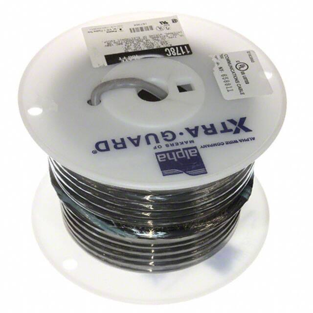 Alpha Wire 1178C SL005 | 8 Conductor Multi-Conductor Cable Slate 22 AWG 100.0' (30.5m)