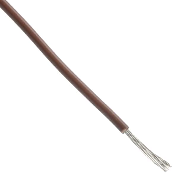 Alpha Wire 1855 BR001 | 22 AWG Hook-Up Wire 7/30 Brown 600V 1000.0' (304.8m)