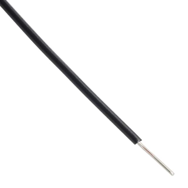 Alpha Wire 3051/1 BK001 | 22 AWG Hook-Up Wire Solid Black 300V 1000.0' (304.8m)