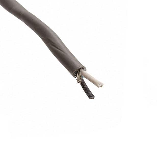 Alpha Wire 2401C SL001 | 2 Conductor Multi-Conductor Cable Slate 22 AWG Foil 1000.0' (304.8m)