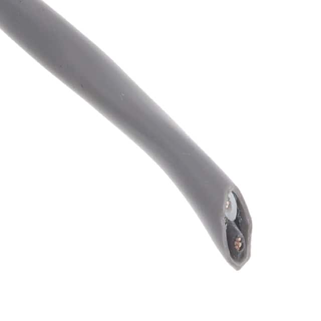 Alpha Wire 2411C SL005 | 2 Conductor Multi-Conductor Cable Slate 20 AWG Foil 100.0' (30.5m)