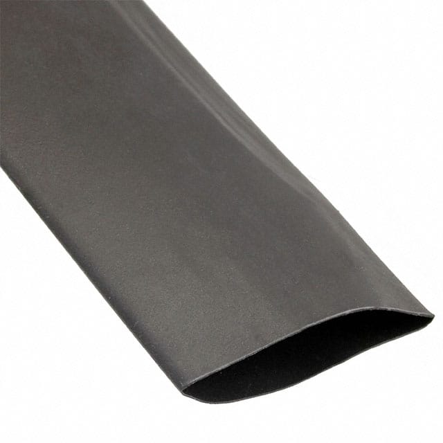 Alpha Wire F2214IN BK007 | Heat Shrink Tubing, Flexible 4.000" (101.60mm) 2 to 1 Black 50.0' (15.2m)