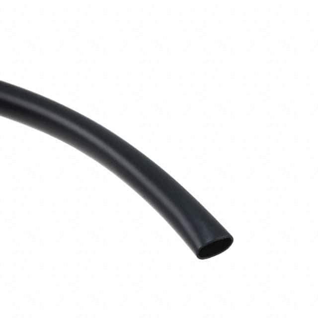 Alpha Wire P10513 BK002 | Black Poly-Vinyl Chloride (PVC) Smooth Solid Tubing 0.072" (1.83mm) 500' (152.40m)