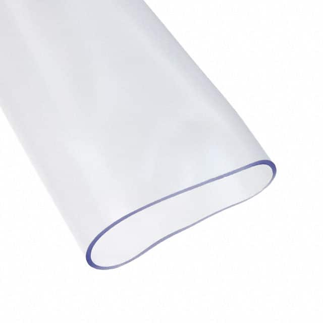 Alpha Wire P1057/8 CL007 | Clear Poly-Vinyl Chloride (PVC) Smooth Solid Tubing 0.875" (22.22mm) 50.00' (15.24m)