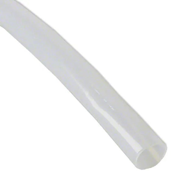 Alpha Wire TFT2008 NA005 | Natural Polytetrafluoroethylene (PTFE) Smooth Solid Tubing 0.129" (3.28mm) 100' (30.48m)