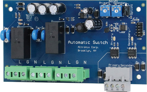 Altronix CIRC1ATS | High Voltage AC Automatic Transfer Switch. Board