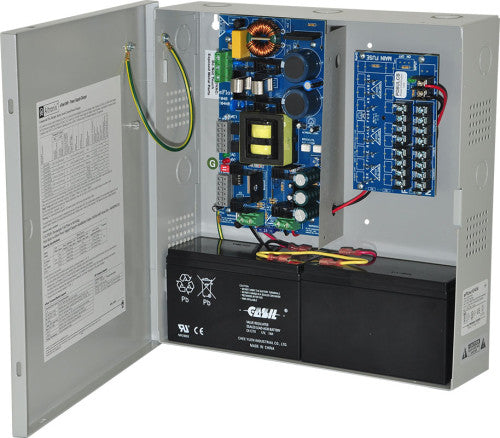 Altronix EFLOW104N8DV | Power Supply Charger, 8 PTC Class 2 Outputs, 24VDC @ 10A, Aux Output, FAI, LinQ2 Ready, 220VAC, BC300 Enclosure