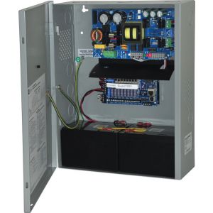 Altronix EFLOW104NK8QP | Networkable Dual Output Power Supply/Charger, 8 Fuse protected Auxiliary Class 2 Power-limited Outputs