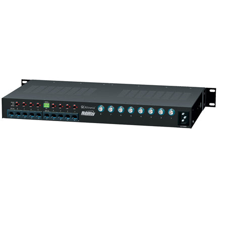 Altronix HUBWAYLD83CDS | 8 Channel UTP Active Transceiver Hub, Video up to 3000', 1U Integrated 24/28VAC Power Supply