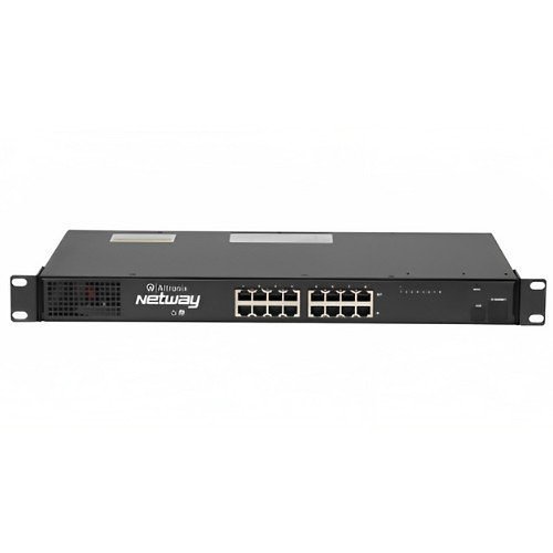Altronix NETWAY81GP | PoE Midspan, 8 Port, 10/100/1000, 60W max per port (480W total power), Battery Charging, 115/230VAC Input