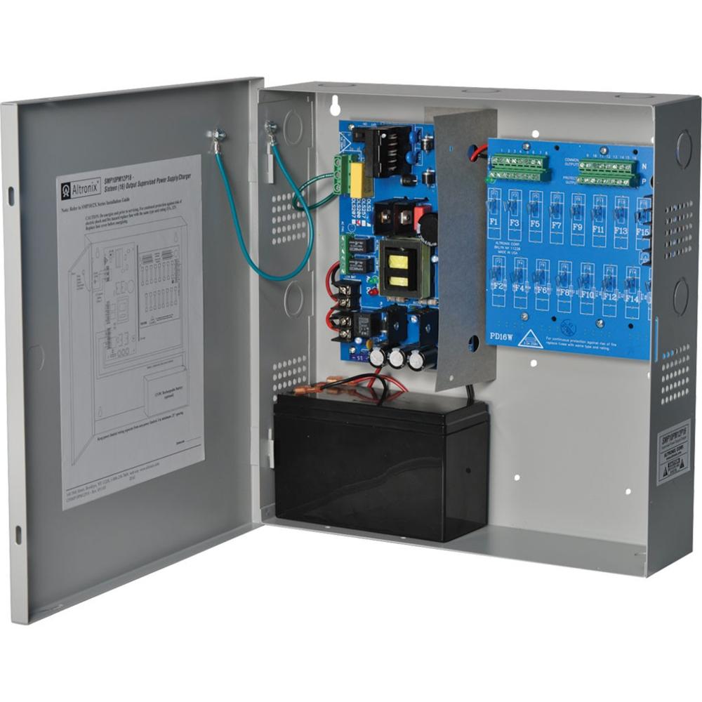 Altronix SMP10PM12P16CB2 | Power Supply Charger, 16 PTC Outputs