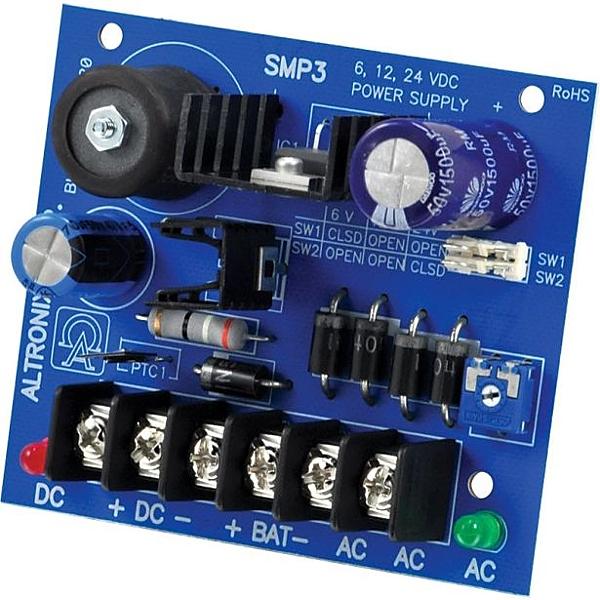 Altronix SMP3ULB | Power Supply Charger, Single Output, Board