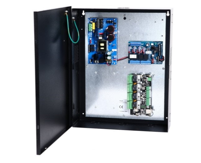Altronix T1KE34 | Trove1LU1 - AL600ULXB (6A@12/24VDC) Power Supply, ACM4 - 4 Fused Output Access Power Controller