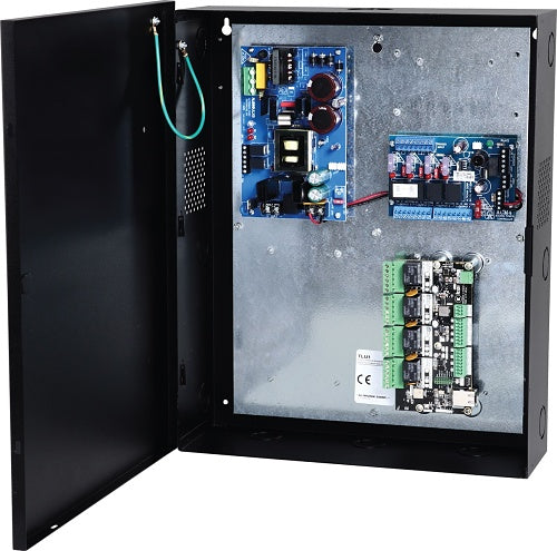 Altronix T1KE34V | Trove1LU1 - AL600XB220 (6A@12/24VDC) Power Supply, ACM4 - 4 Fused Output Access Power Controller