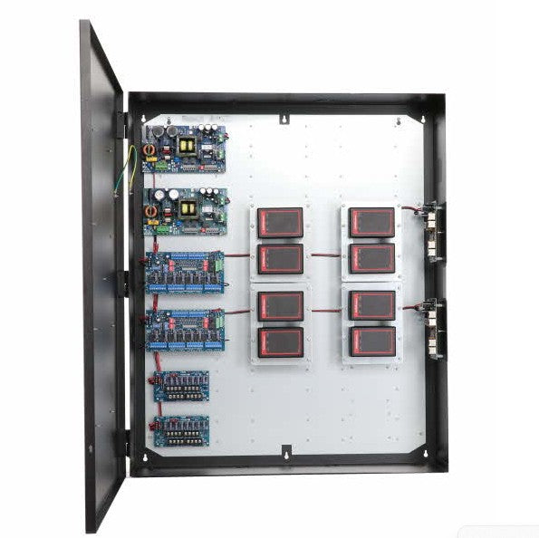 Altronix T3LMK77F16N | 16-Door Altronix/LiftMaster Access and Power Integration Kit - Trove3M3 with Two (2) eFlow104NTB, Two (2) ACMS8, Two (2) VR6, Two (2) PDS8, Two (2) NetWay5P, Four (4) LMBK2