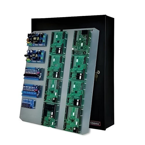 Altronix T3MK77F16DST | 16-Door Mercury Access and Power Integration Enclosure with Backplane