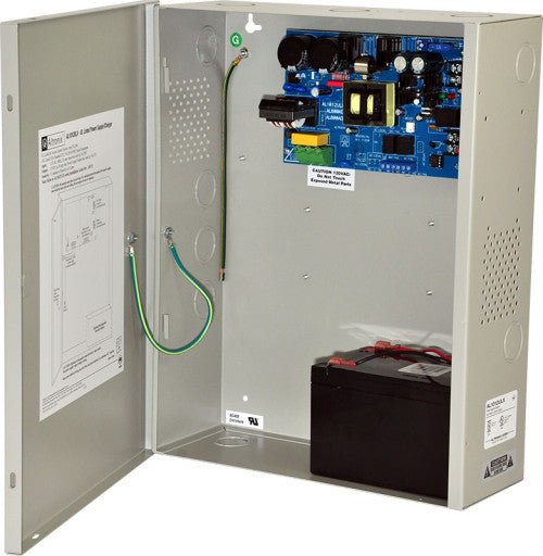 Altronix AL1012ULX | Power Supply Charger, Single Fused Output, 12VDC @ 10A, 115VAC, BC400 Enclosure