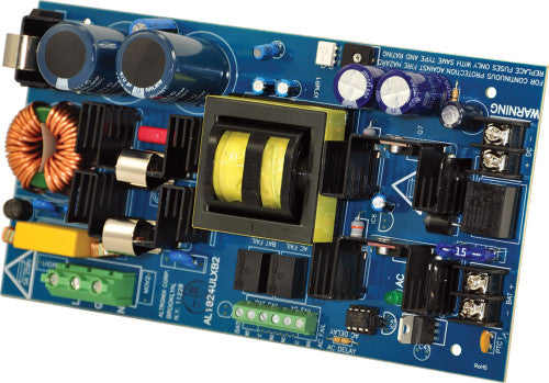 Altronix AL1024ULXB2 | Power Supply Charger, Single Fused Output, 24VDC @ 10A, 115VAC, Board