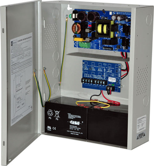 Altronix AL1024ULXPD4CB | Power Supply Charger, 4 PTC Class 2 Outputs, 24VDC @ 10A, 115VAC, BC400 Enclosure