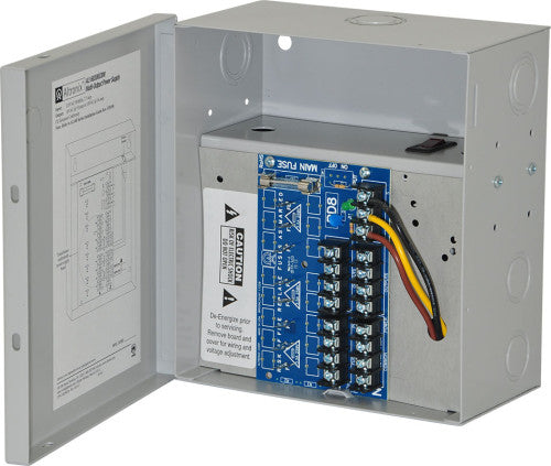 Altronix AL168300CBM | Power Supply, 8 PTC Outputs, 16VAC @ 18A, 115VAC, BC100M Enclosure