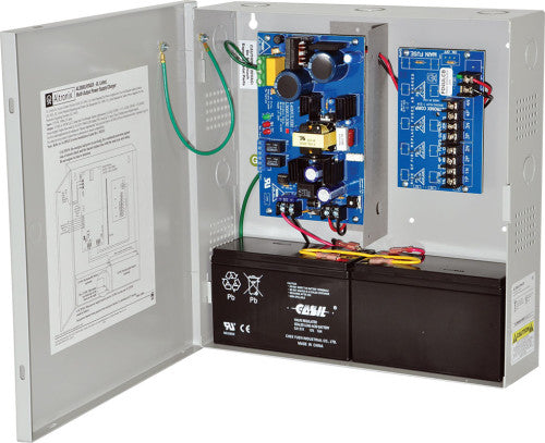 Altronix AL300ULPD4CB | Power Supply Charger, 4 PTC Class 2 Outputs, 12/24VDC @ 2.5A, 115VAC, BC300 Enclosure