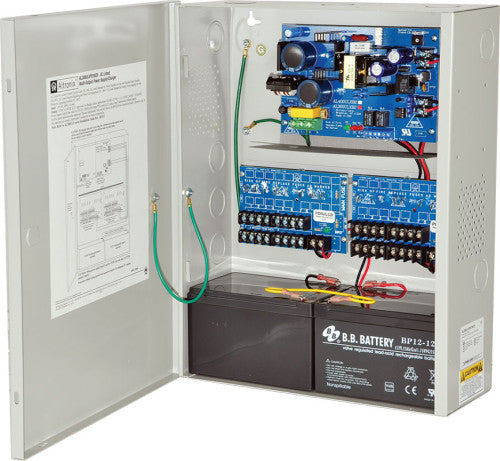 Altronix AL300ULXPD16CB | Power Supply Charger, 16 PTC Class 2 Outputs, 12/24VDC @ 2.5A, 115VAC, BC400 Enclosure