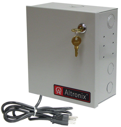 Altronix ALTV248ULCBMI3 | CCTV Power Supply, 8 Isolated PTC Class 2 Outputs, 24VAC @ 12.5A, 115VAC, BC100M Enclosure, includes 3-wire line cord