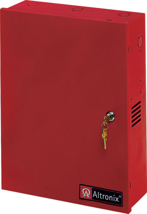 Altronix BC400R | Enclosure, 15.5"H x 12.25"W x 4.5"D, Red, 19 Gauge Indoor
