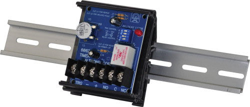 Altronix DTMR1 | Timer, Multi-Purpose, 12/24 VDC 1 Second to 60 Minutes, Includes ST3 for DIN Rail Mounting